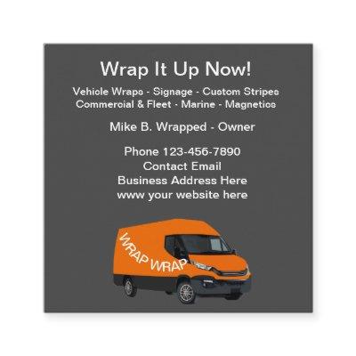 Automotive Vehicle Car Wraps