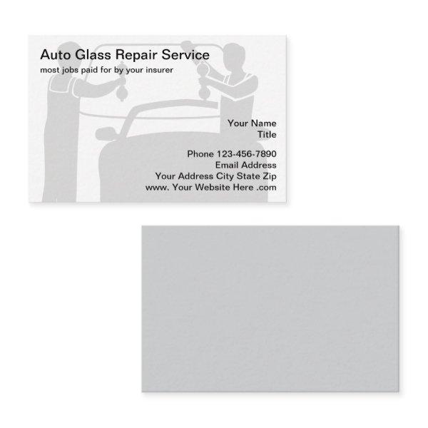 Automotive Window Glass Repair