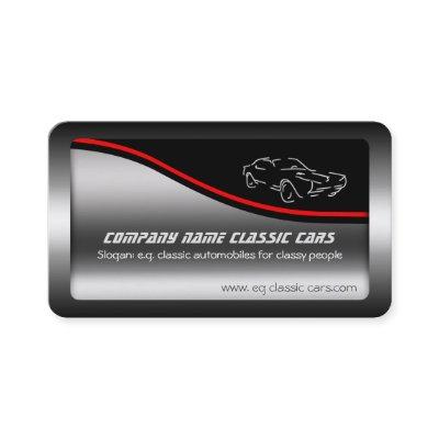 Autotrade - Classic Car on steel piston effect