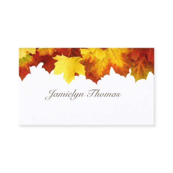 Autumn Fall Leaves  Design