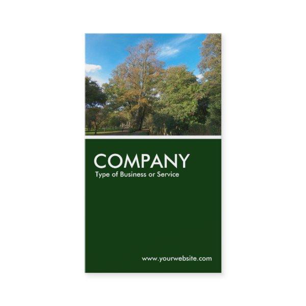 Autumn in the Park - Dark Green