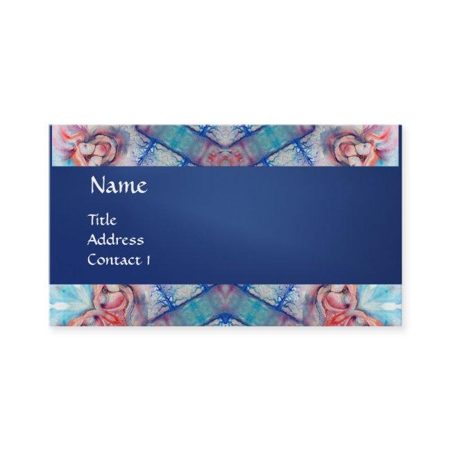 AVALON PSYCHEDELIC monogram ,pink purple blue