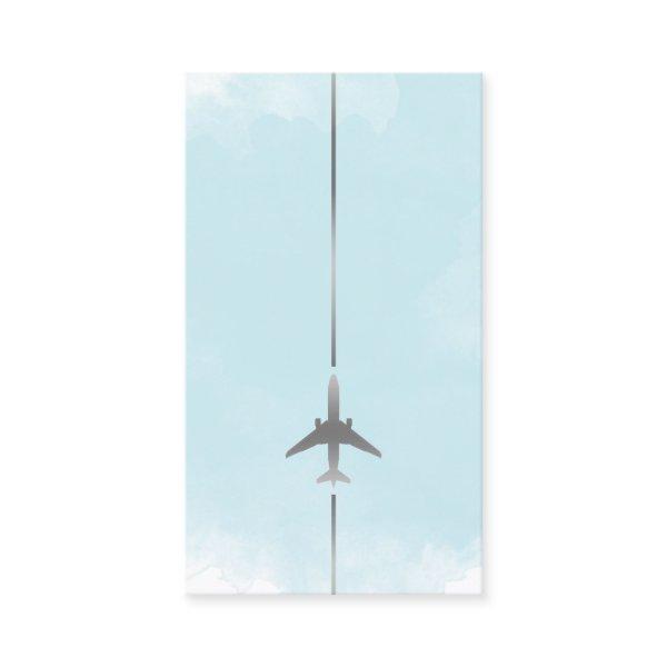 Aviation Blue Watercolor