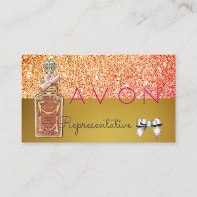 Avon Instagram logo pink gold glam