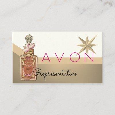 Avon Instagram logo pink gold glam