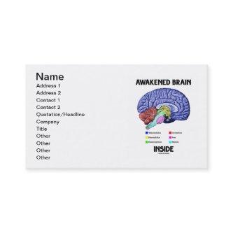 Awakened Brain Inside (Brain Anatomy)