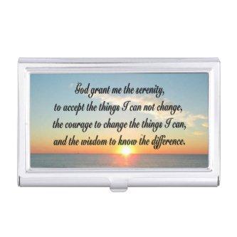 AWE INSPIRING SERENITY PRAYER DESIGN  CASE