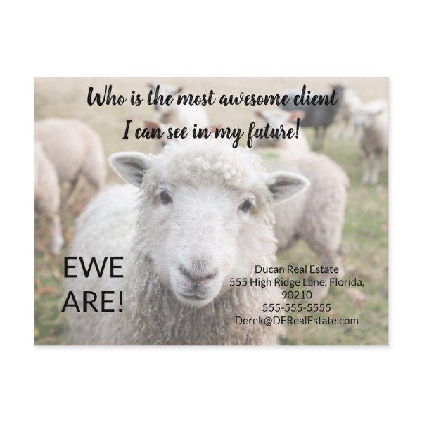 Awesome client  real estate marketing sell postcar postcard