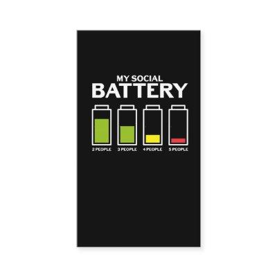 Awkward Introvert People Social Battery Shy Person