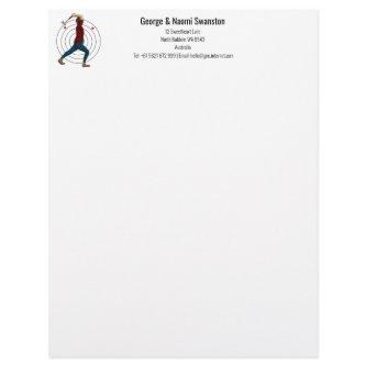 Axe Throwing Letterhead