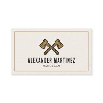 Axes Handyman Woodworker Lumberjack Carpenter