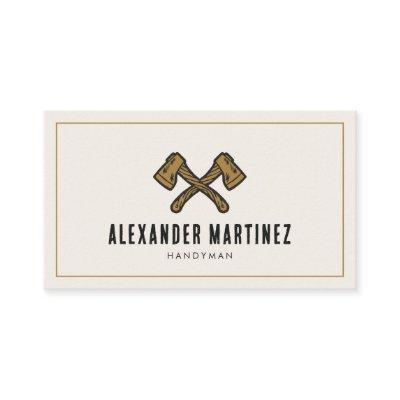 Axes Handyman Woodworker Lumberjack Carpenter