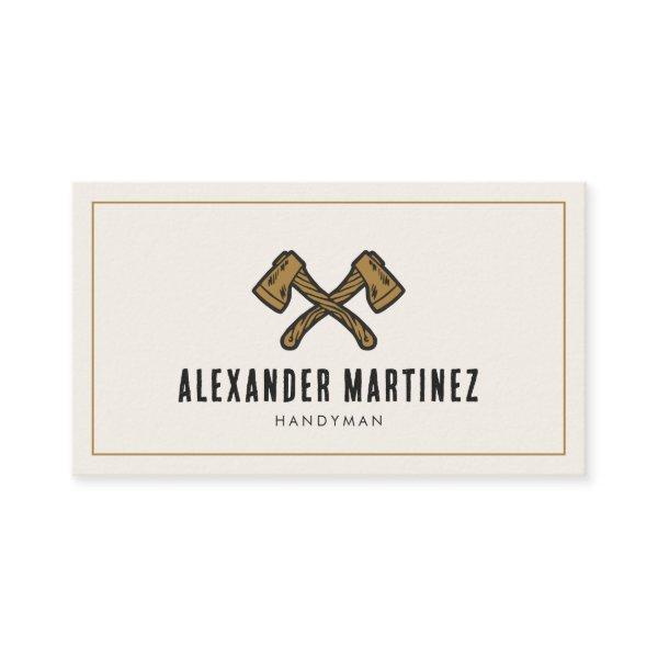 Axes Handyman Woodworker Lumberjack Carpenter
