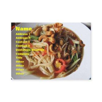 Ayutthaya Spicy Papaya Salad [Som Tam] with Cashew
