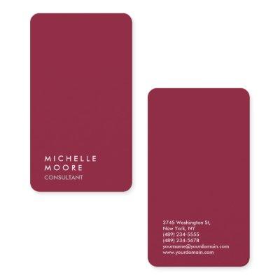 AZ Cardinals Red Creative Simple Plain Trendy