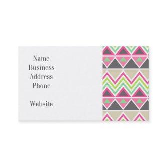 Aztec Andes Tribal Mountains Chevron Zig Zags