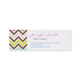 Aztec Colors - Chic Chevron Zigzag Pattern Mini