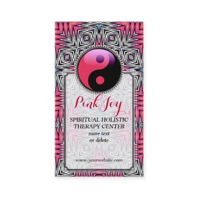 Aztec Pink Joy YinYang New Age Yoga