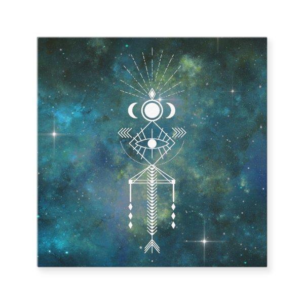 *~* Aztec Tribal Sacred Celestial Cosmic Shaman Square