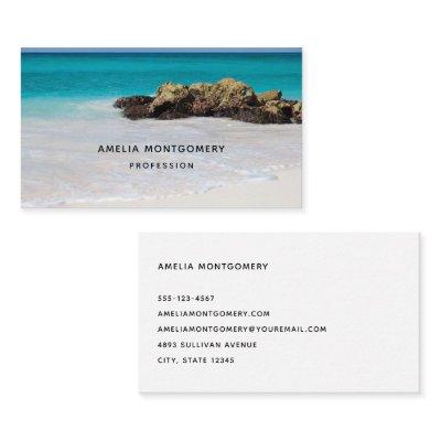 Azure Ocean Sandy Beach Photo