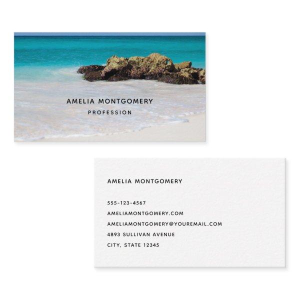 Azure Ocean Sandy Beach Photo