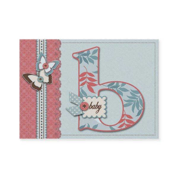 B is for Baby Reminder Card