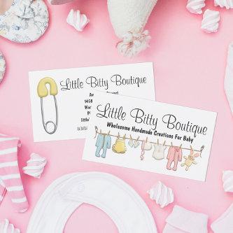 Baby Clothing Clothesline Infants Sewing Boutique