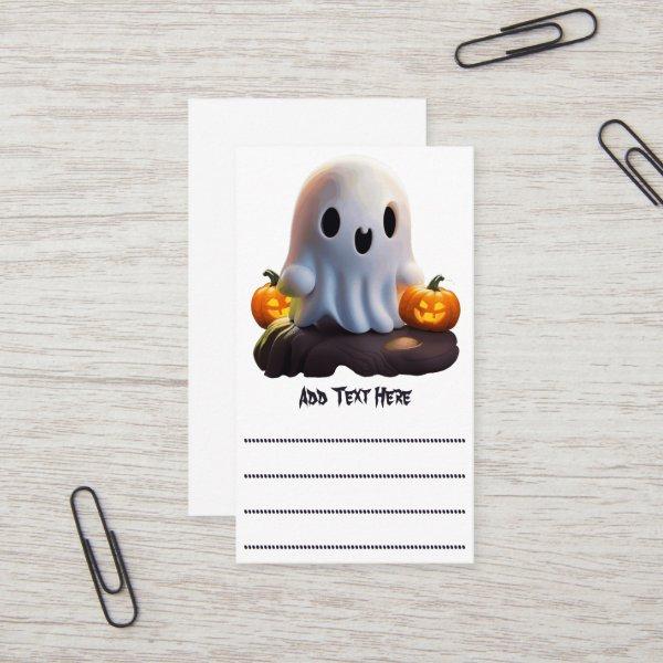 Baby Ghost Creepy Cute Halloween Character