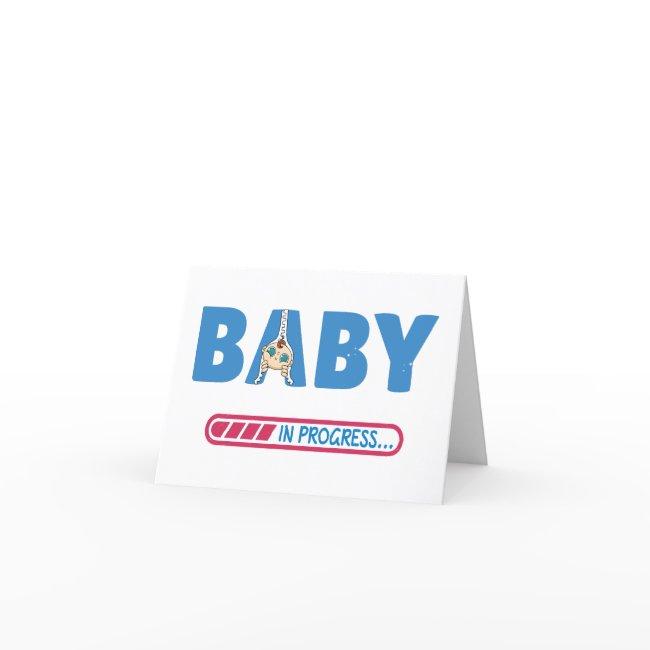 Baby in progress
