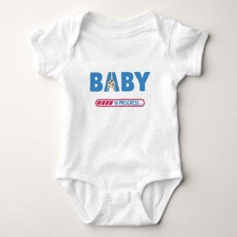 Baby in progress  T-Shirt Baby Bodysuit