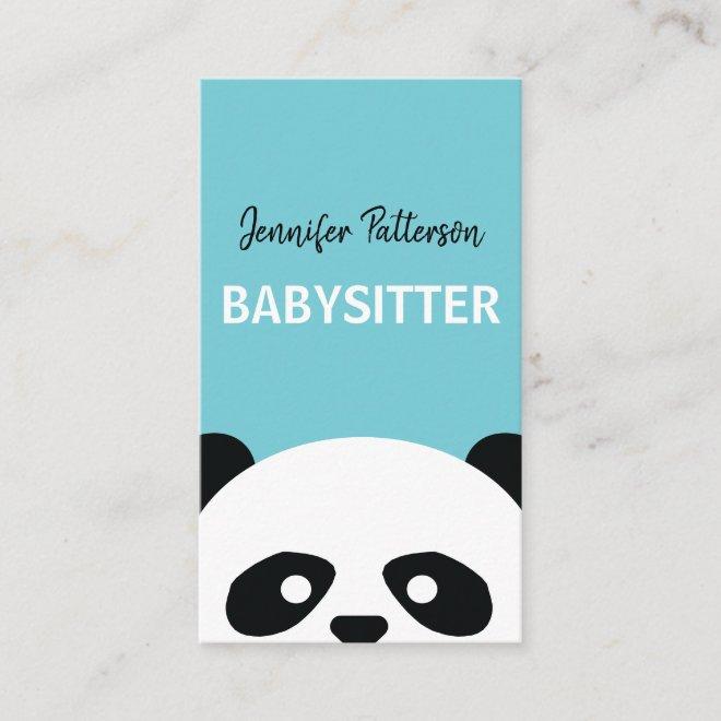 Babysitter Cute Panda Childcare Babysitting