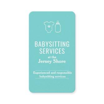 Babysitting Services at the Jersey Shore QR Code