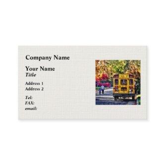 Back of School Bus