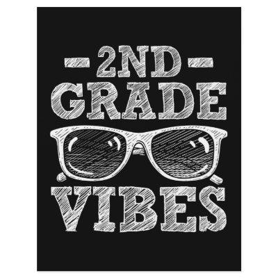 Back To School 2nd Grade Vibes Letterhead