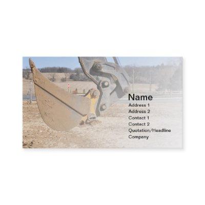 backhoe scoop