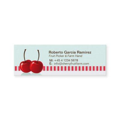 Backpacker fruit picker skinny