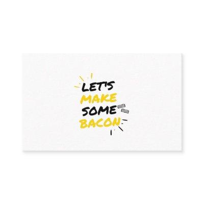 Bacon fast food makers