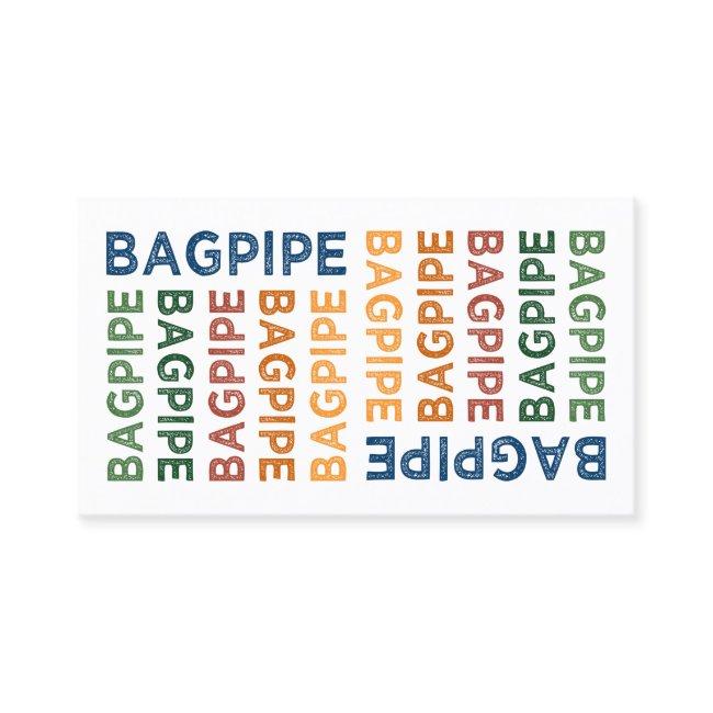Bagpipe Cute Colorful