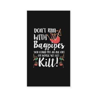 Bagpipe Quote Kilt Music Scotland Bagpiping Humor