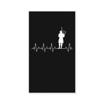 Bagpiper Heartbeat Musician Bagpipes