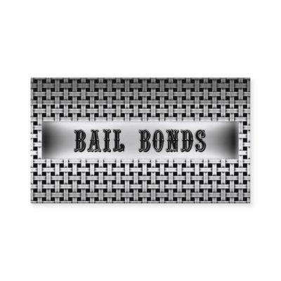Bail Bonds Metal Look