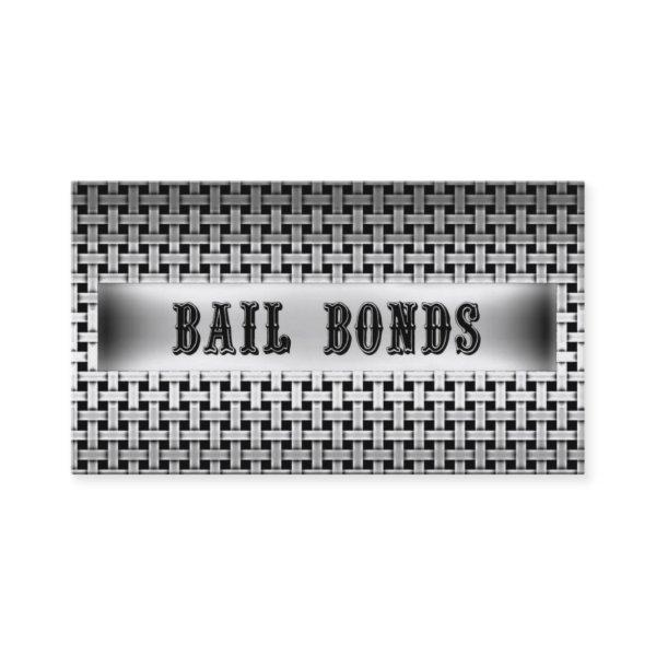 Bail Bonds Metal Look