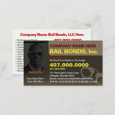 Bail Bonds Photo Customize  Template