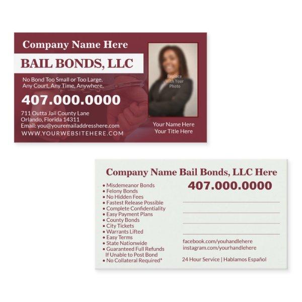 Bail Bonds Photo Customize  Template