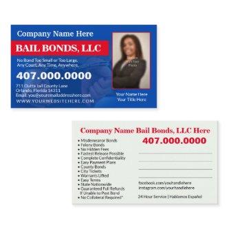 Bail Bonds Photo Customize  Template