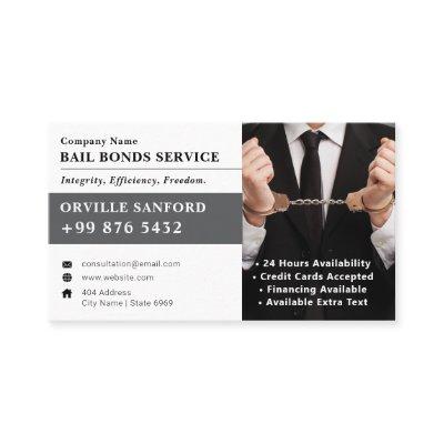 Bail Bonds Service | Elegant White