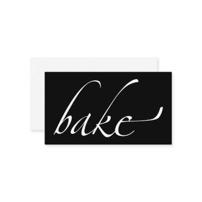Bake: Baker, Bakery