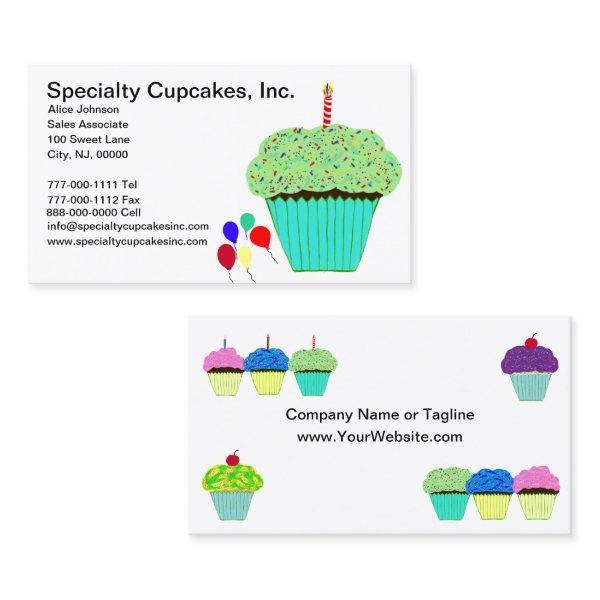 Bake Shop Party Cupcakes Balloons