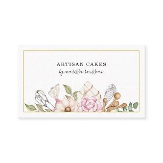 Baker Pastry Chef Watercolor Baking Tools