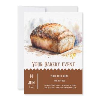 Bakery Bake event Invitation